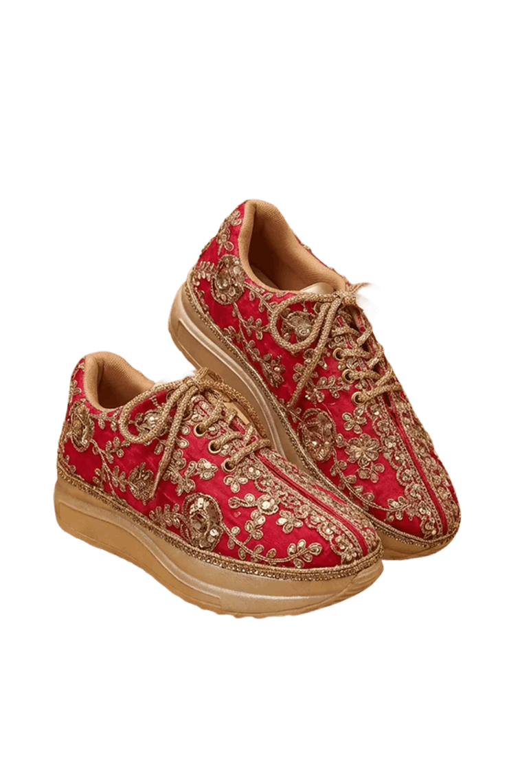 Firefly_Gemini Flash_Create image for my website with a elegant wedding background with gold red peral 587163 1 (1)