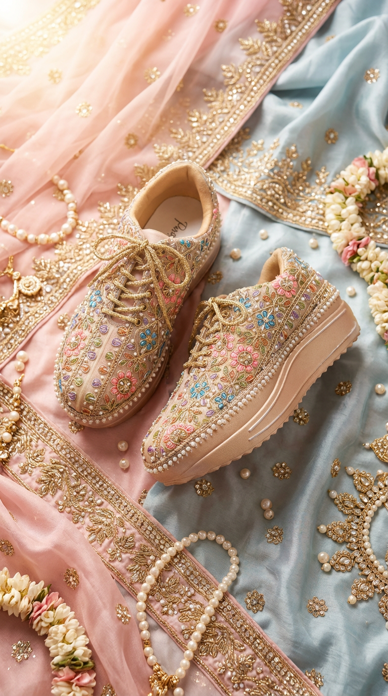 Firefly_Gemini Flash_create a bright image for my website with pastel pink blue and pearls gold lehenga we 13927 (1)