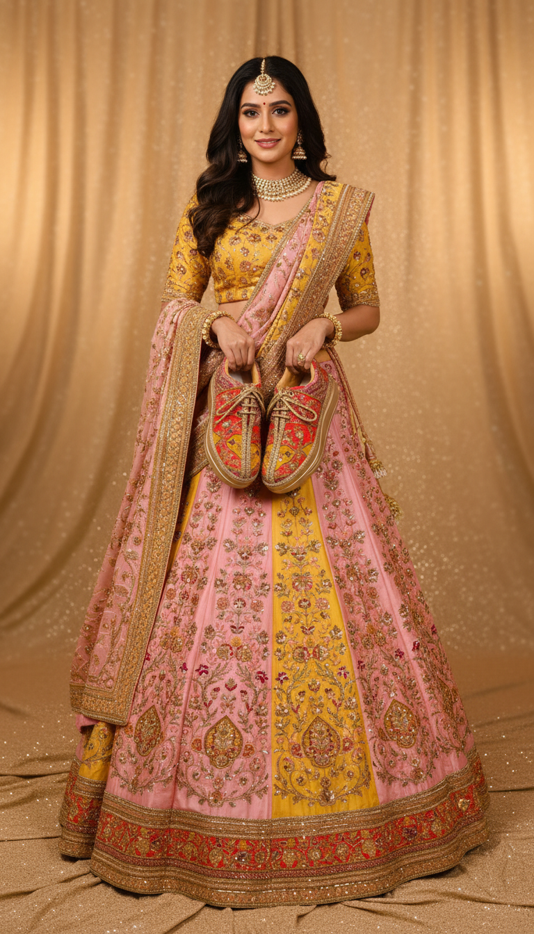 Firefly_Gemini Flash_create an image in which a model 149948 Vnb