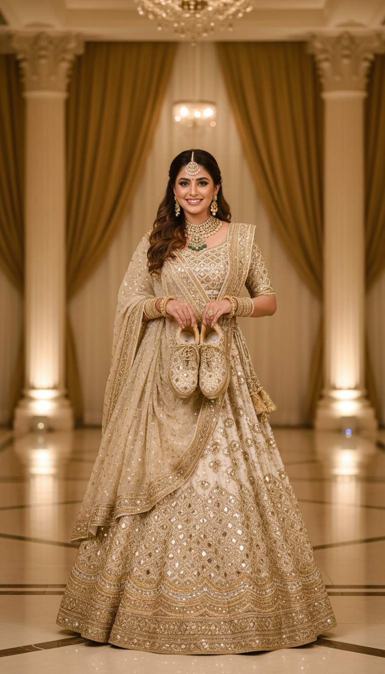 Firefly_Gemini Flash_create an image in which a model 370301 tsF