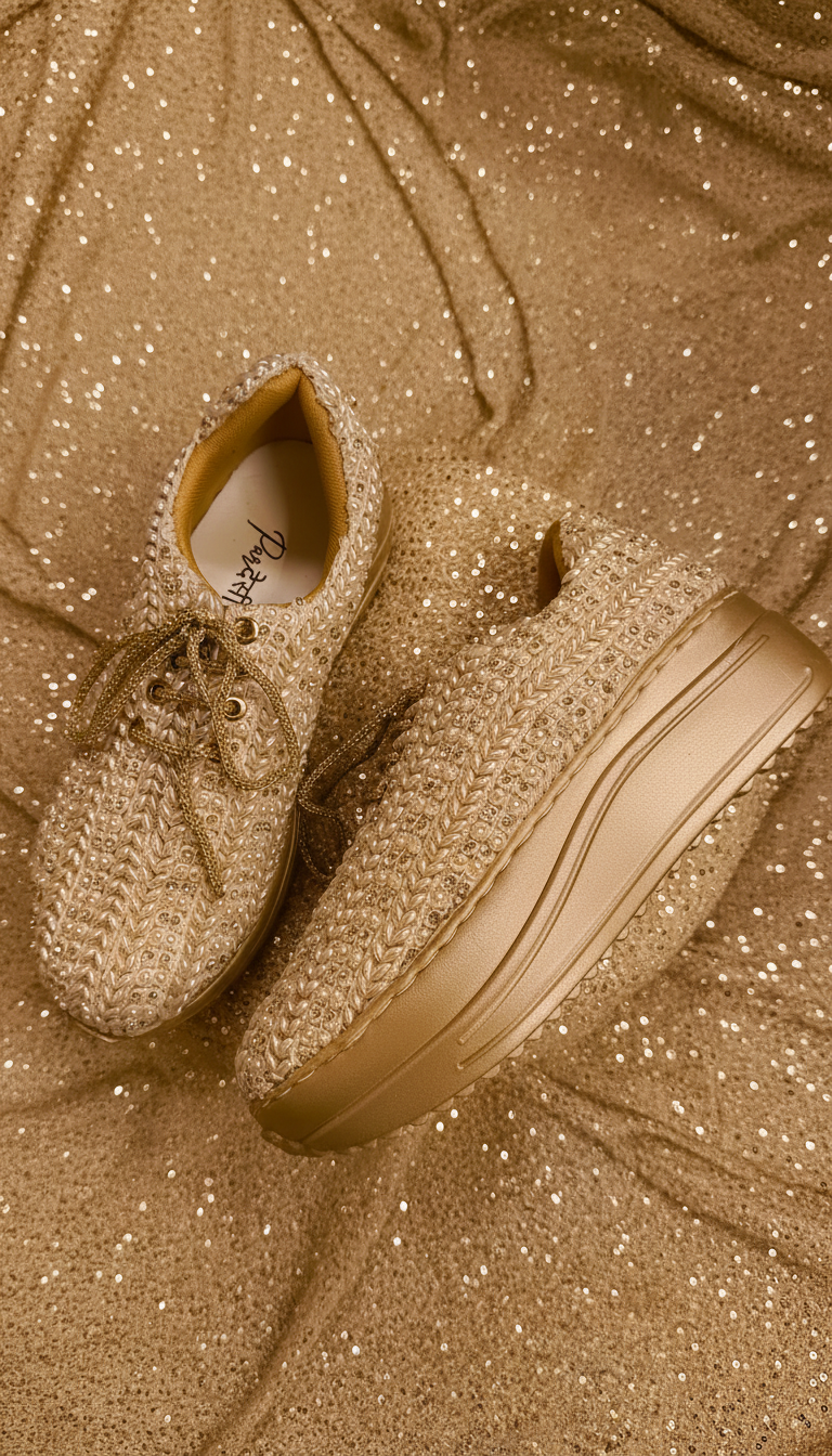 Firefly_Gemini Flash_create image for my website pardesi designer wedding sneakers for the reference image 56399