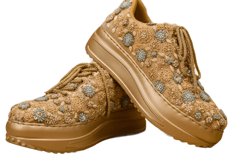 Firefly_Gemini Flash_create images for my website pardesi designer wedding shoe with and elegant backgroun 428384