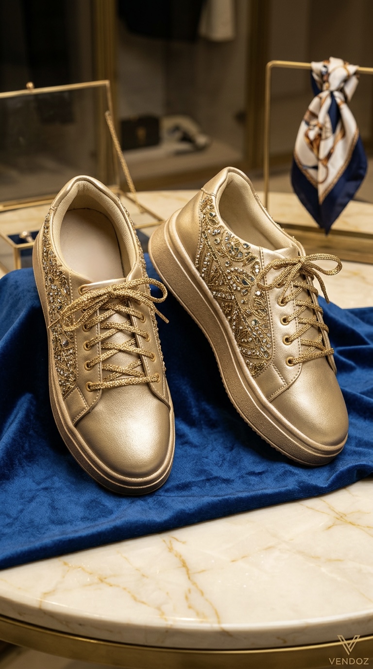 Firefly_GeminiFlash_Create an image for my website for the sneakers in the reference image with a nice ba 413464